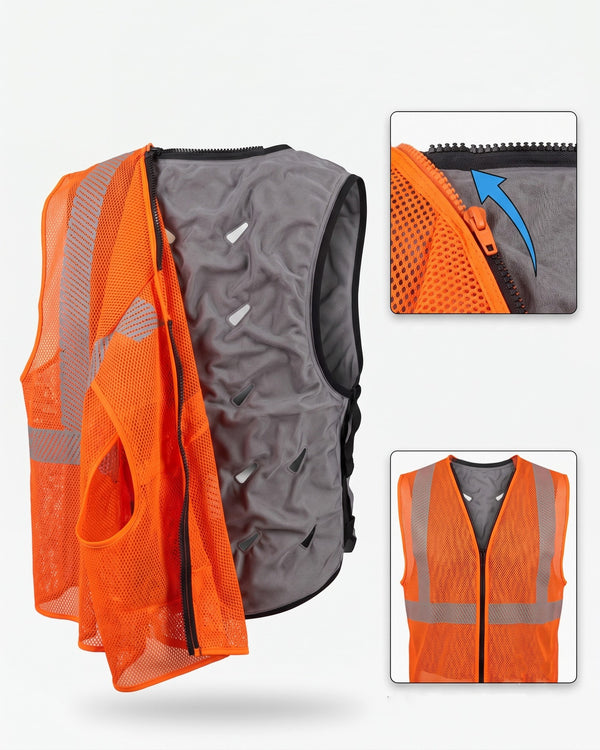 Gilet Haute Visibilité Zippable